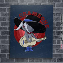 Load image into Gallery viewer, Shirts Posters / 4"x6" / Navy Crambone