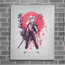 Load image into Gallery viewer, Shirts Posters / 4"x6" / White Ronin Bo