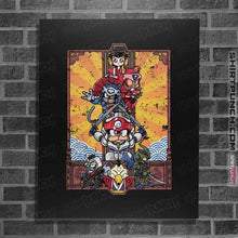 Load image into Gallery viewer, Shirts Posters / 4"x6" / Black Enter The Cats