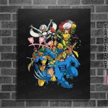 Load image into Gallery viewer, Secret_Shirts Posters / 4"x6" / Black 90's Mutants
