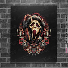 Load image into Gallery viewer, Daily_Deal_Shirts Posters / 4"x6" / Black Hoildays At Woodsboro