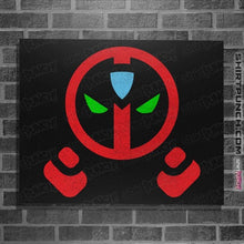 Load image into Gallery viewer, Secret_Shirts Posters / 4"x6" / Black Strongpool