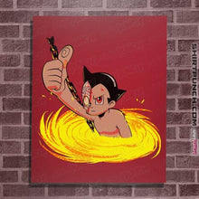 Load image into Gallery viewer, Shirts Posters / 4"x6" / Red Terminator Boy