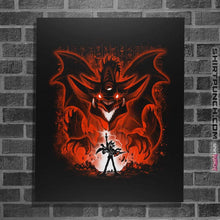 Load image into Gallery viewer, Shirts Posters / 4"x6" / Black Sky Dragon