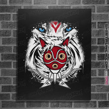Load image into Gallery viewer, Shirts Posters / 4"x6" / Black Forest Spirit Protector