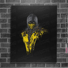 Load image into Gallery viewer, Shirts Posters / 4"x6" / Black Mortal Fire