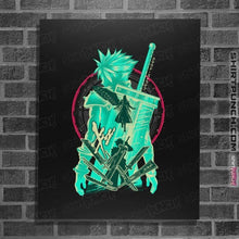 Load image into Gallery viewer, Daily_Deal_Shirts Posters / 4"x6" / Black Midgar's Maverick