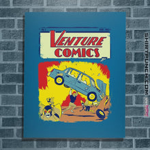 Load image into Gallery viewer, Shirts Posters / 4"x6" / Sapphire Brock Action Comics