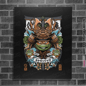 Daily_Deal_Shirts Posters / 4"x6" / Black Samurai Mikey
