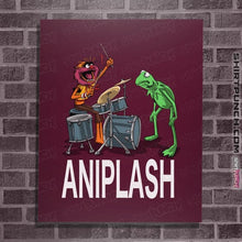 Load image into Gallery viewer, Secret_Shirts Posters / 4"x6" / Maroon Aniplash