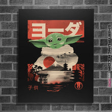 Load image into Gallery viewer, Shirts Posters / 4"x6" / Black Edo Child