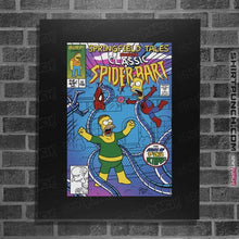 Load image into Gallery viewer, Secret_Shirts Posters / 4"x6" / Black Spider Bart V Dohc Ock