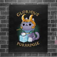 Load image into Gallery viewer, Shirts Posters / 4"x6" / Black Mischief Cat