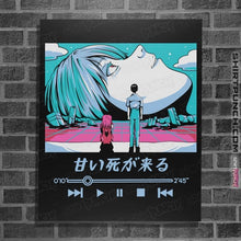 Load image into Gallery viewer, Daily_Deal_Shirts Posters / 4"x6" / Black Never Alone