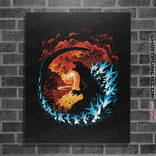 Load image into Gallery viewer, Daily_Deal_Shirts Posters / 4"x6" / Black Atomic Destruction