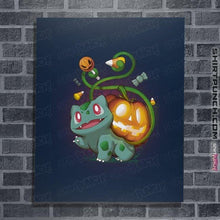 Load image into Gallery viewer, Secret_Shirts Posters / 4"x6" / Navy Bulpumpkin