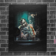 Load image into Gallery viewer, Daily_Deal_Shirts Posters / 4"x6" / Black Silence Of The Laughs