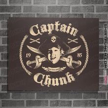 Load image into Gallery viewer, Shirts Posters / 4"x6" / Dark Chocolate Captain Chunk