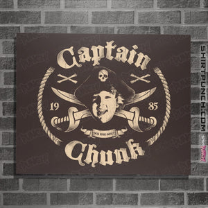 Shirts Posters / 4"x6" / Dark Chocolate Captain Chunk