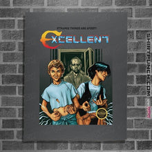 Load image into Gallery viewer, Secret_Shirts Posters / 4"x6" / Charcoal Excellent Gaming