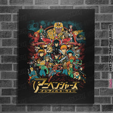 Load image into Gallery viewer, Shirts Posters / 4"x6" / Black Infinime War