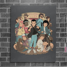 Load image into Gallery viewer, Shirts Posters / 4"x6" / Charcoal Stranger Anime