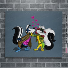 Load image into Gallery viewer, Secret_Shirts Posters / 4"x6" / Indigo Blue No-Kissing