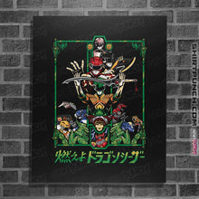 Load image into Gallery viewer, Shirts Posters / 4&quot;x6&quot; / Black Enter The Rangers
