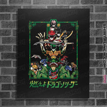Load image into Gallery viewer, Shirts Posters / 4"x6" / Black Enter The Rangers