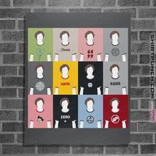 Load image into Gallery viewer, Shirts Posters / 4"x6" / Charcoal Scott Pilgrim T-Shirts