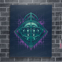 Load image into Gallery viewer, Shirts Posters / 4"x6" / Navy Big Daddy