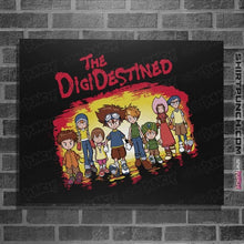Load image into Gallery viewer, Daily_Deal_Shirts Posters / 4"x6" / Black The Digidestined