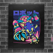 Load image into Gallery viewer, Daily_Deal_Shirts Posters / 4"x6" / Black Defeat The Final Boss