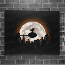 Load image into Gallery viewer, Shirts Posters / 4"x6" / Black Moonlight Clouds