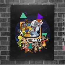 Load image into Gallery viewer, Daily_Deal_Shirts Posters / 4"x6" / Black Saturday Morning Mania