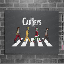 Load image into Gallery viewer, Shirts Posters / 4"x6" / Charcoal The Carreys