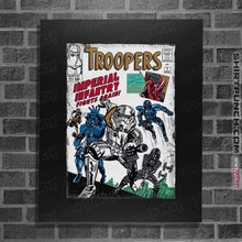 Load image into Gallery viewer, Daily_Deal_Shirts Posters / 4"x6" / Black The Troopers