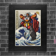 Load image into Gallery viewer, Daily_Deal_Shirts Posters / 4&quot;x6&quot; / Black Heavyarms Wave
