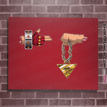 Load image into Gallery viewer, Shirts Posters / 4"x6" / Red Run The Duels