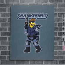 Load image into Gallery viewer, Daily_Deal_Shirts Posters / 4"x6" / Indigo Blue Solid Snake