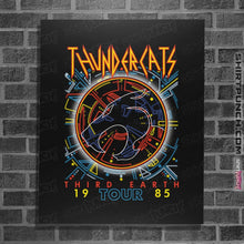 Load image into Gallery viewer, Shirts Posters / 4"x6" / Black Thundercats Third Earth Tour