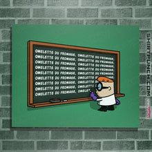 Load image into Gallery viewer, Daily_Deal_Shirts Posters / 4"x6" / Irish Green French Chalkboard