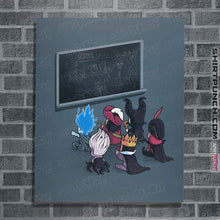 Load image into Gallery viewer, Shirts Posters / 4"x6" / Indigo Blue School Of Villains