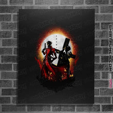 Load image into Gallery viewer, Daily_Deal_Shirts Posters / 4"x6" / Black 60 Billion Double Dollar Man