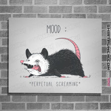 Load image into Gallery viewer, Shirts Posters / 4&quot;x6&quot; / White Mood Possum
