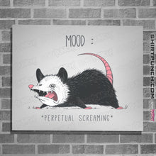 Load image into Gallery viewer, Shirts Posters / 4"x6" / White Mood Possum