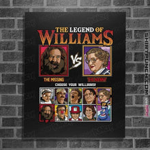 Load image into Gallery viewer, Daily_Deal_Shirts Posters / 4"x6" / Black Robin Williams Fighter