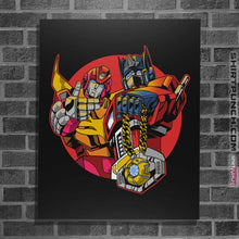 Load image into Gallery viewer, Shirts Posters / 4"x6" / Black Run The Matrix