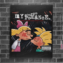 Load image into Gallery viewer, Shirts Posters / 4"x6" / Black My Secret Romance