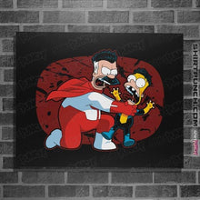 Load image into Gallery viewer, Shirts Posters / 4"x6" / Black Think! You Little...